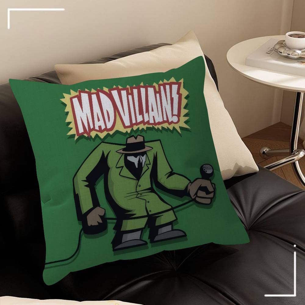Рэпер M-MF крутой D-Doom Madlib Подушка Чехол для подушки Наволочка Гостиная Диван Домашний декор Индивидуальный
