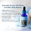 Blue Nectar Nabhi9Belly Button) Oil with Ghee & Olive Oil (22 Herbs, 10ml)