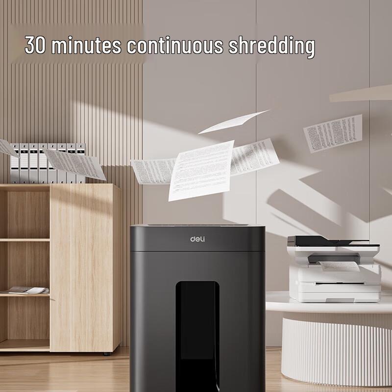 Deli GA630 Business Paper Shredder CN plug (adapter included)
