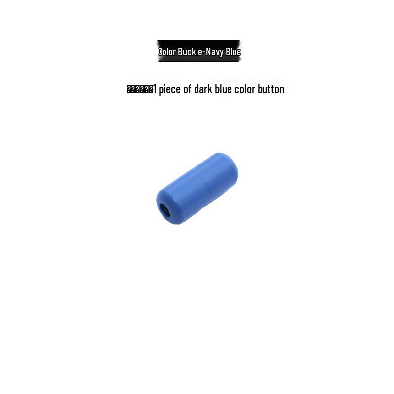 Colorful Aluminum Capsule Buckles for No-Tie Shoelaces