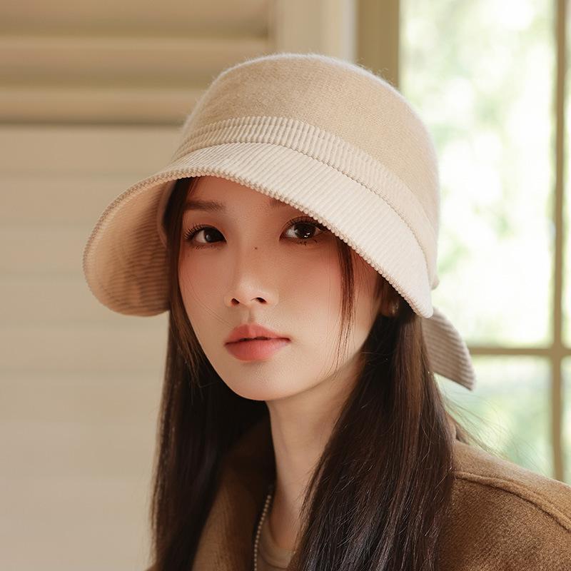 Модная теплая бейсболка, ветрозащитная, универсальная, шляпа для верховой езды, корейская новая шляпа для женщин, британская ретро шляпа-клош