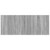 Wall Mounted Headboard EDE Sonoma Grey Engineered Wood