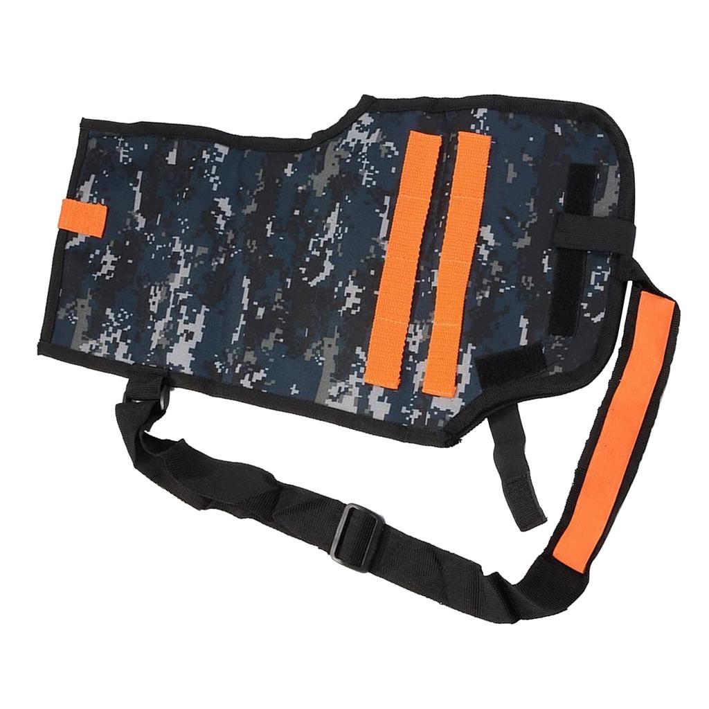 Сумка для хранения пуль игрушечного пистолета с регулируемым ремнем и задним карманом