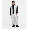 Nike Спортивная куртка Club Oversize Woven Track Jacket M Light sMoke Gray Black White Hq6110 077