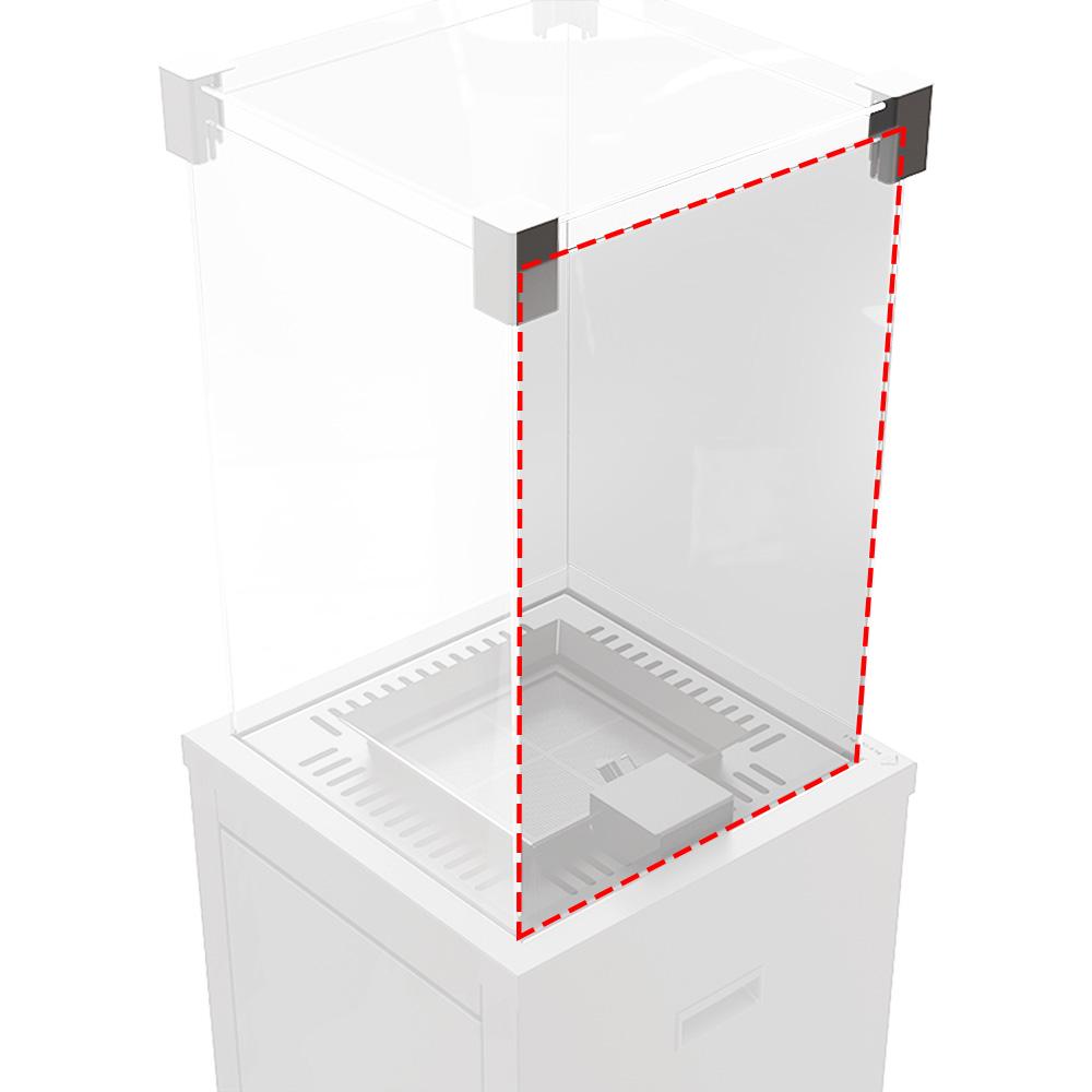 Стекло для газового обогревателя PATIO MINI - боковое