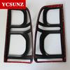 ABS Matte Black Tail light Cover Accessories For Toyota Hilux Vigo 2012 2013 2014 Rear Lamp Hood Car Exterior Parts