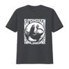 Футболка Superheaven Уникальный дизайн с принтом монстра для мужчин Стильная и удобная уличная одежда винтажная Стирка Повседневная