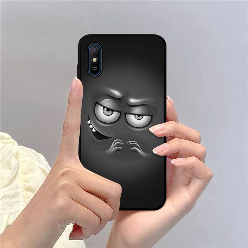 Чехол для телефона с забавным лицом для Redmi 9A 8A 7A 7A 7 6A 5A 5 Plus 4X S2 GO K20 K30 6 Note 8 9 Pro