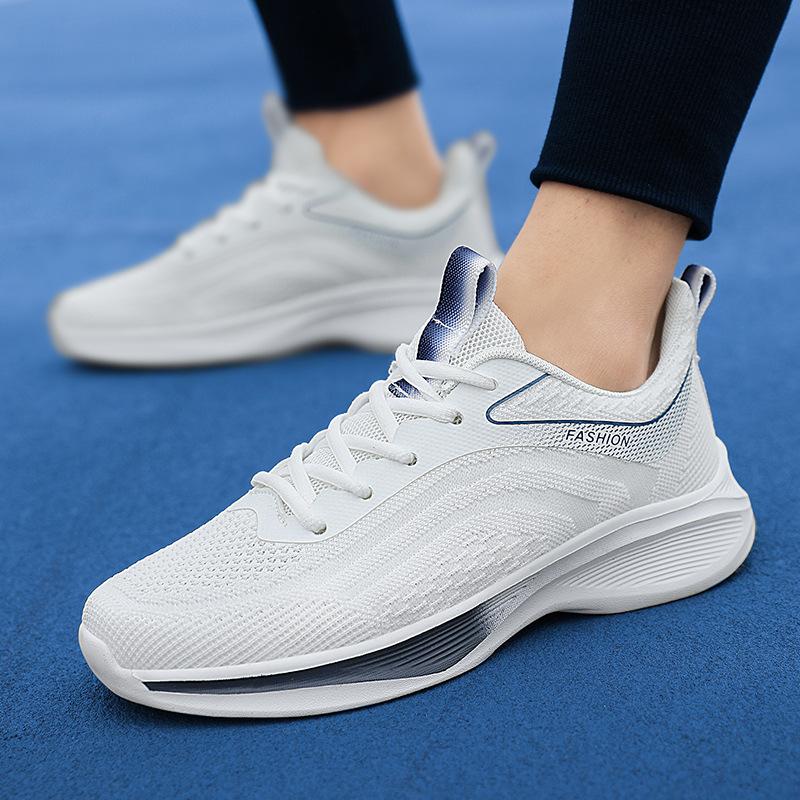 Youth sports shoes Student running shoes Light shock absorption Ultra light running shoes Raw shoes