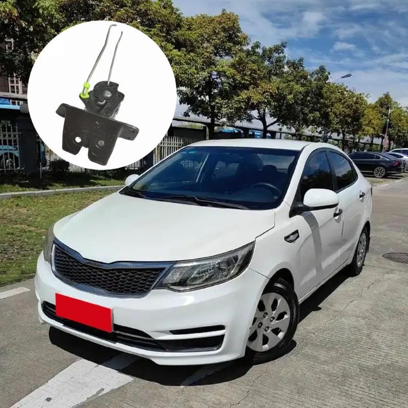 Upgraded Car Rear Trunk Lid Lock Boot Release Handle Trunk Switches Tailgate Open Button For K2 1.4L 2011-2016