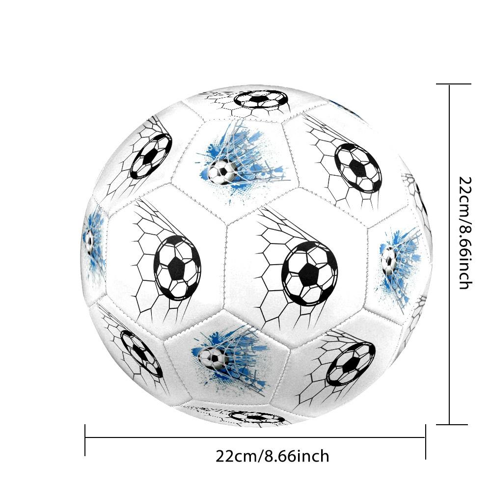 Soccer Ball Net Through Size 5 Soccer Football Machine Sewn Indooroutdoor Training And Matches Sports Enthusiast Gifts Suitable For Birthdays Weddings