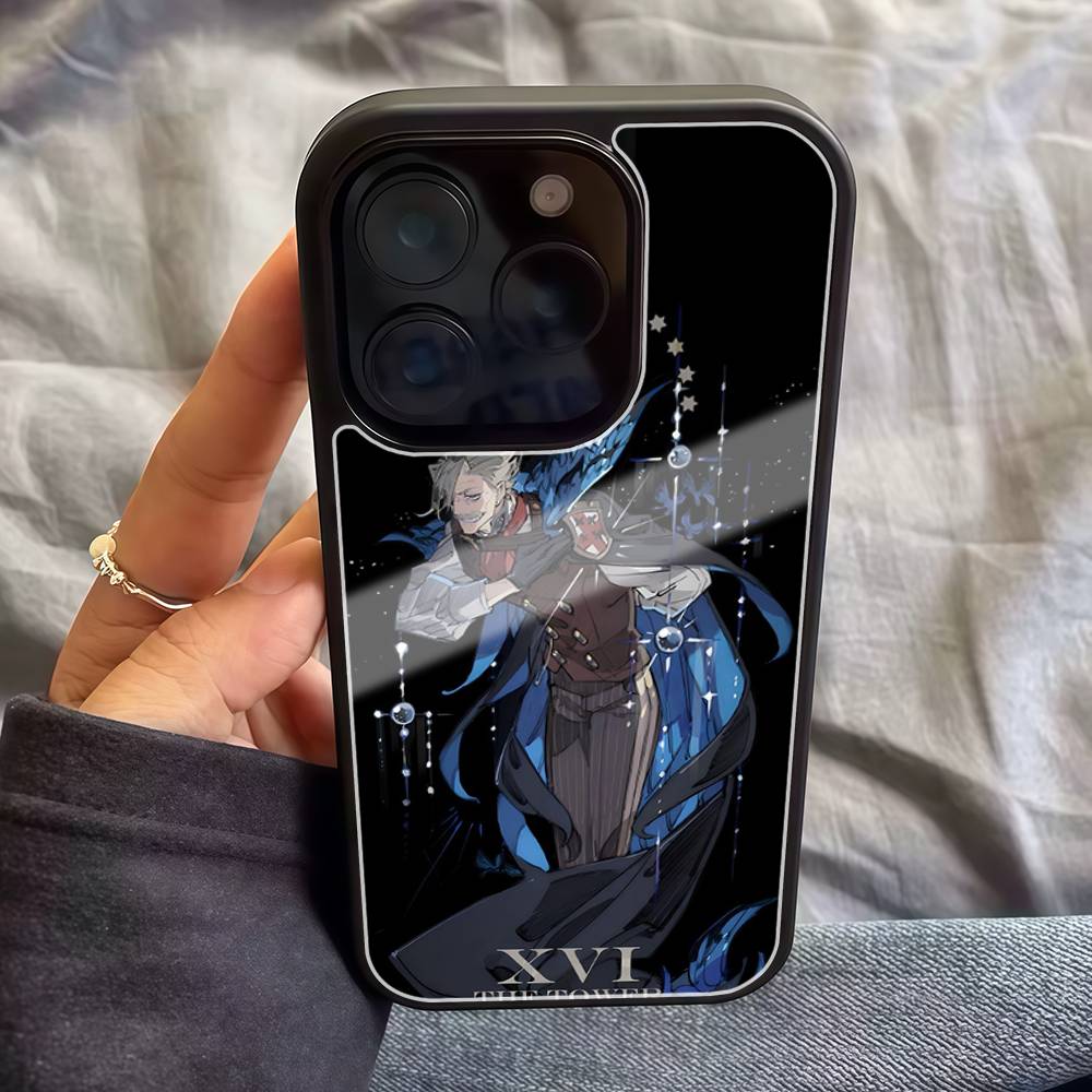 Модный Чехол для Телефона в Стиле Аниме Fate-Grand-S Order Для IPhone17 16 15 14 13 12 11 Pro Max Глянцевая HD Жесткая PC Крышка