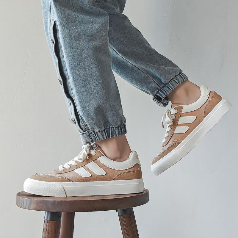 Новые японские парусиновые туфли Niche Design Casual Universal Ins Board Shoes Trendy Breathable Wear Resistance Light And Comfortable