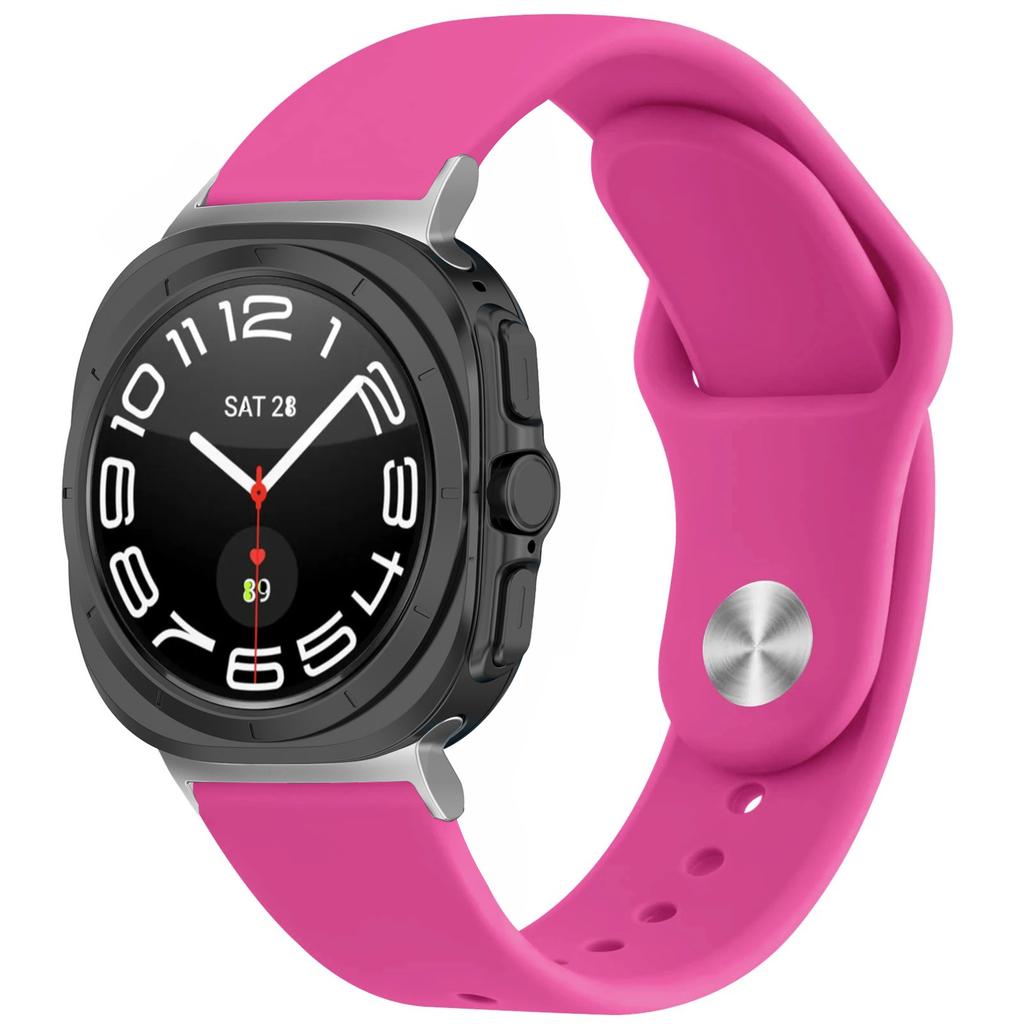 Спортивный силиконовый ремешок для Samsung Galaxy watch 7 ultra Ремешок 47 мм Аксессуары correa Браслет galaxy watch 7 FE 44 мм 40 мм 40 ремешок