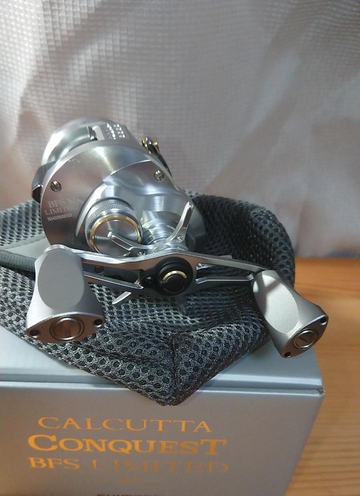 Бесплатная доставка неиспользованного Shimano 26 Calcutta Conquest BFS. новый, Лимитированный, праворукий, XG