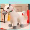 Plush Horse Animal Dolls With Tassel Decoration For New Year Gifts Decoration