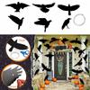 Black Crow Bird Raven Halloween Decoration for Tree Room Home Wedding
