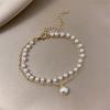 Classic Fashion Butterfly Pearl Pendant Bracelet For Women Exquisite Lucky Cuff Bracelet Anniversary Gift Luxury Jewelry New