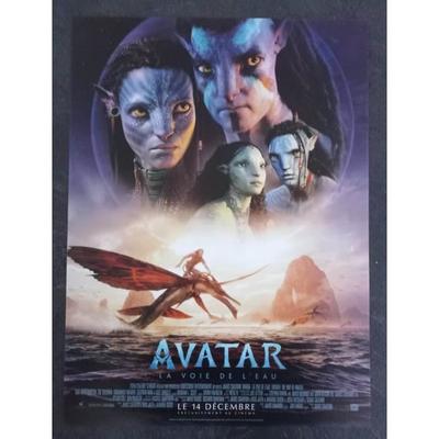 Кинопостер - Аватар 2 - Джеймс Кэмерон - 53x39см - Новое состояние - Свернутый