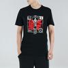 Jordan Last Shot AJ14 Crew Neck Short Sleeve T-Shirt Men Tops Black BQ2556-010