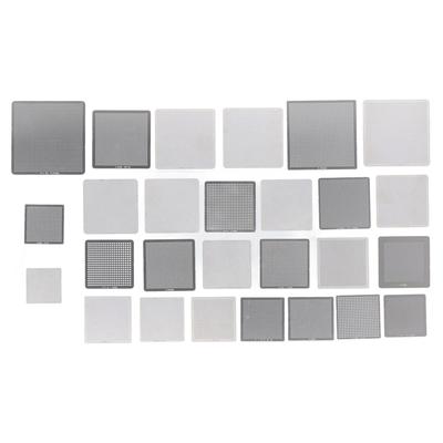 27шт BGA трафареты для реболлинга 304 нержавеющая сталь реболлинг реворк шаблон сетка для сварки ноутбука