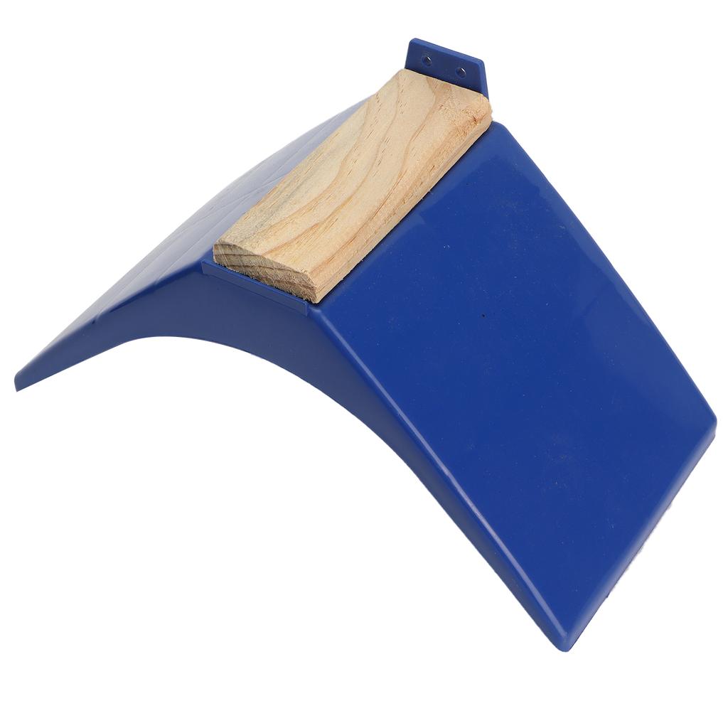 Клетка для домашних голубей, подставка для отдыха, пластиковые жердочки для птиц с деревянным блоком, аксессуары для клетки, синяя с