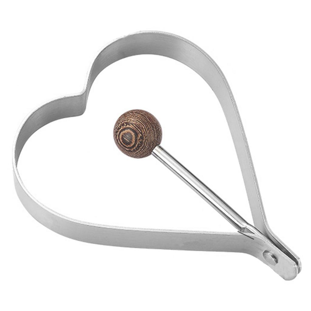 Egg Rings For Frying Eggs, Stainless Steel Ring Molds for Cooking Egg, Egg Ring Mold Cooking Ring In Star Heart Shaped Egg Mold