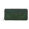 Takeo Kikuchi Men's Margo II Long Wallet with Round Zipper, Genuine Leather, Cowhide Leather, 05 Green, 780616