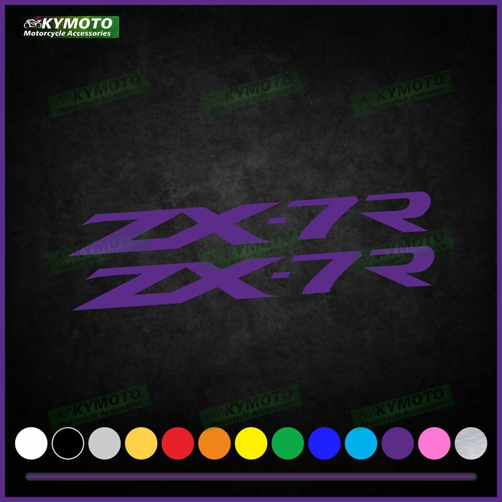 For ZX-7R ZX7R motorcycle accessories decals fairing decoration helmet fuel tank engine logo reflective waterproof sticker