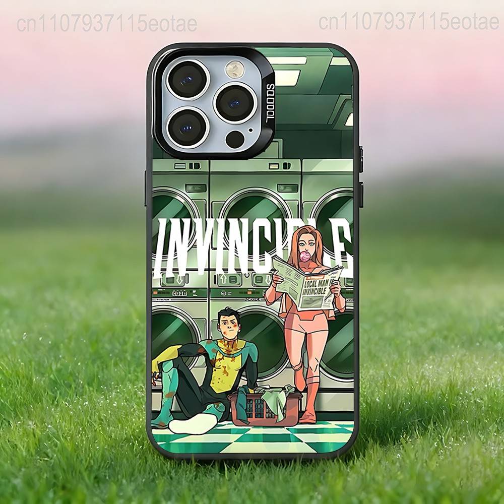 Adult animation l-Invincible Phone Case For iPhone 17,16,15,14,13,12,11,Pro,Max,Plus,E,Air,Mini Anti Fall Black Bumper