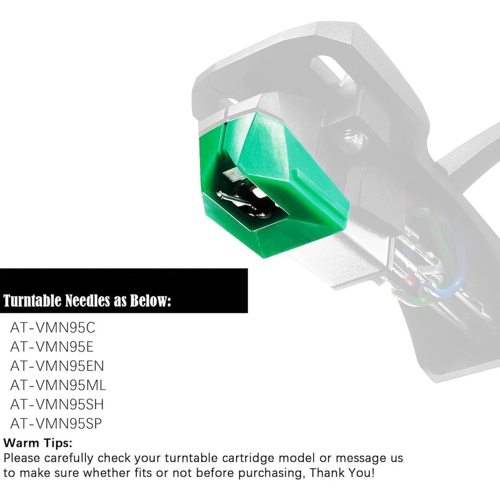 Иглы для проигрывателя Игла Игла с алмазным наконечником со щеткой Пластиковая текстура Сменная игла для проигрывателя для VMN95SP