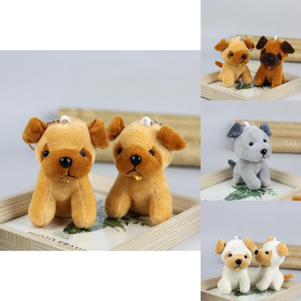 Милая маленькая плюшевая игрушка волчья собака, реалистичный щенок хаски, мягкая игрушка, кукла, брелок