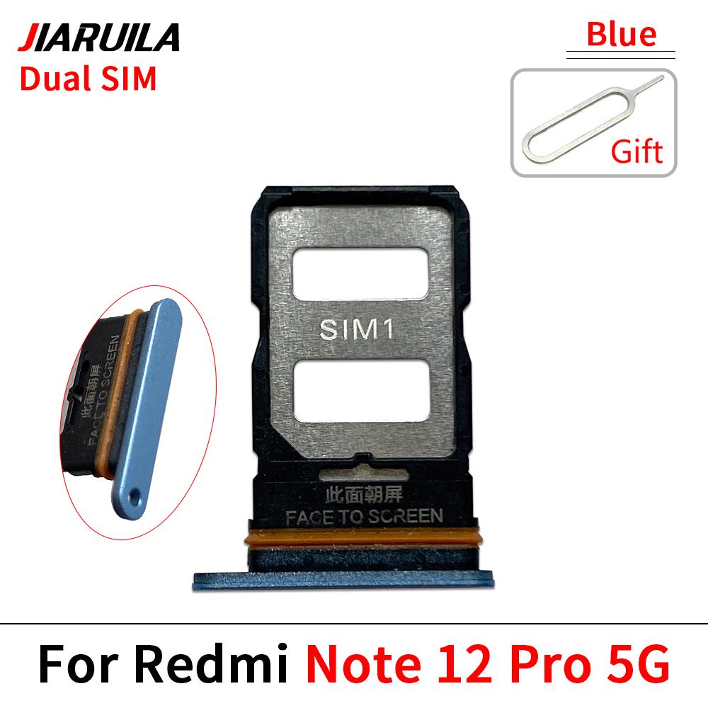 2 шт./лот Подходит для мобильного телефона Xiaomi Redmi Note 13 12 Pro 4G 5G Новый Боковой лоток для SIM-карты Держатель слота для чипа Карман