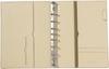Franklin Planner Classic Shrink Leather Binder, 20mm, Beige, 86284