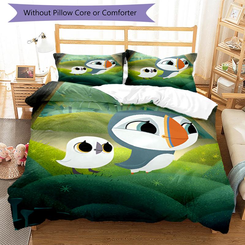 3pcs Princess Peach Bedding Set Duvet Cover Closure Includes 1 Duvet Cover & 2 Pillowcases, Soft and Comfortable for All Seasons.