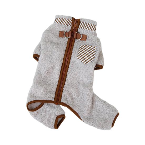 Yousheng Pet Clothes Удобный зимний комбинезон для собак с застежкой-молнией, удобный комбинезон для кошек, товары для животных