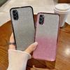 For OPPO Reno 4 5G Case OPPO RENO 4 5G Phone Case Shiny Glitter Plating Silicone Camera Lens Soft Back Cover