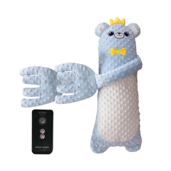 Baby Patter Pillow with Remote Control And Heating Function Goose Shape Baby Sleep Aid Soothe Emotions Anxiety Arm-Wrapped Support
