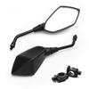 2Pcs/Pair Universial 8mm 10mm Motorcycle Mirror Scooter E-Bike Rearview Mirrors Electromobile Back Side Convex Mirror