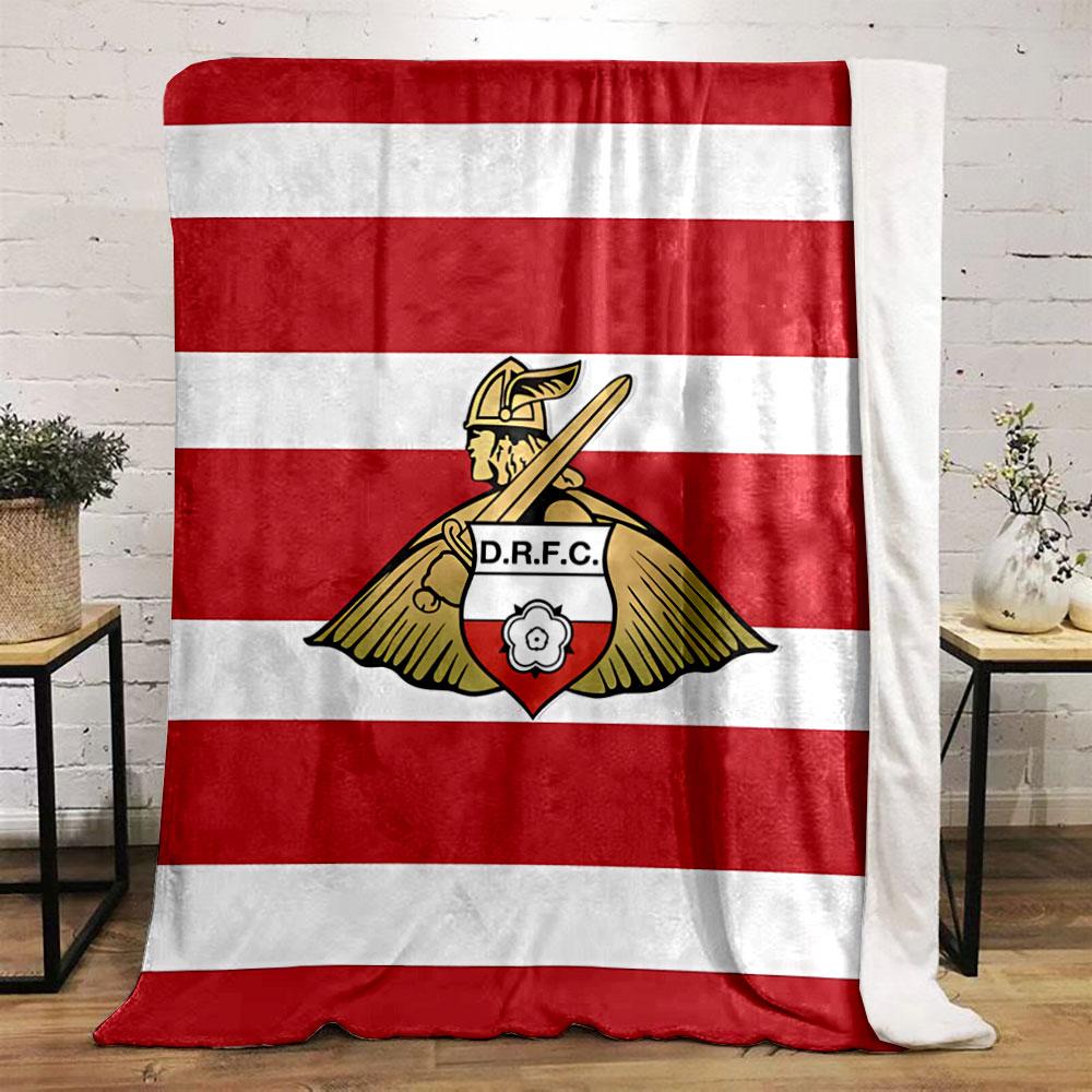 Red and White Striped Blanket for all seasons blanket lunch break throw gift