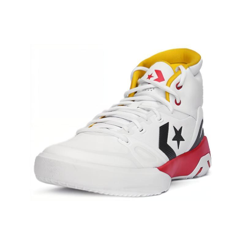 Converse G4 Стильные и Удобные Полувысокие Баскетбольные Кроссовки из Синтетической Кожи Унисекс Красные, Белые и Черные