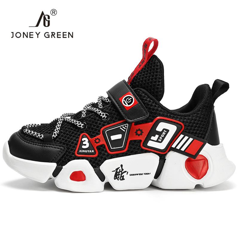 High Quality Spring Children'S Shoes Breathable Sneakers For Boys Fashion Lightweight Soft Bottom Running Shoe Tenis Infantil