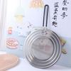 Foldable Handle Oil Splash Screen Stainless Steel Oil Filter Net Pot Cover Oil Proof Lid  Pan