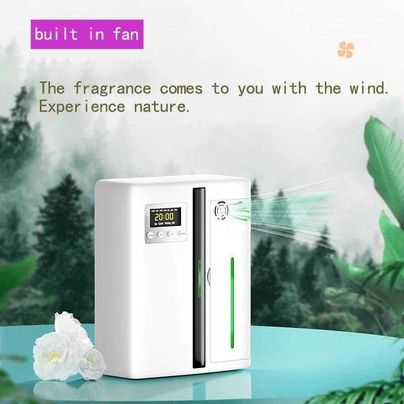 Bluetooth Smart Aroma Diffuser Освежитель воздуха для гостиниц Ароматизатор Диффузор Покрытие 300 м³ Электрический Запах Для Дома Запах Дистрибьютор