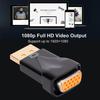 Адаптер DP к VGA HD Конвертер DisplayPort к VGA DP VGA к мужчине 1080P HD Конвертер VGA к Fema J0W9