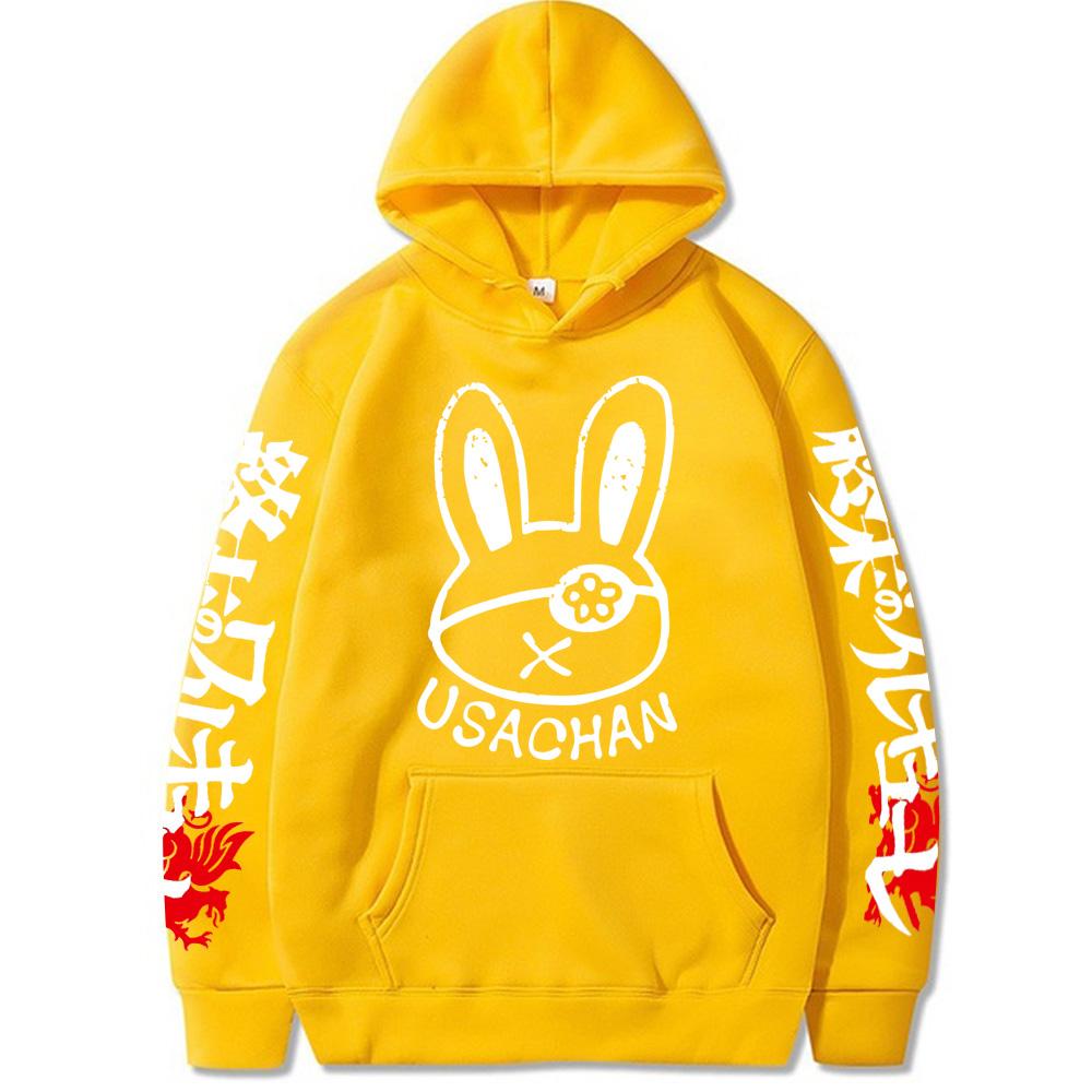 Kawaii Manga Record Of Ragnarok Usachan Аниме Толстовка Пуловер с длинными рукавами Harajuku Мужчины Женщины Сама Негабаритные Повседневные толстовки