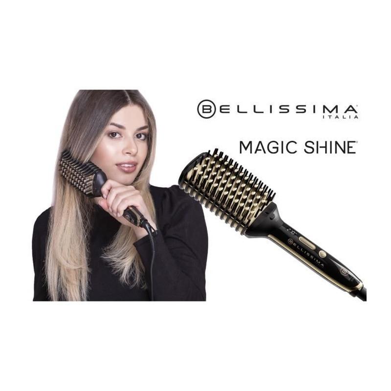 Bellissima Magic Shine Electric Hair Brush 73 W Black et or