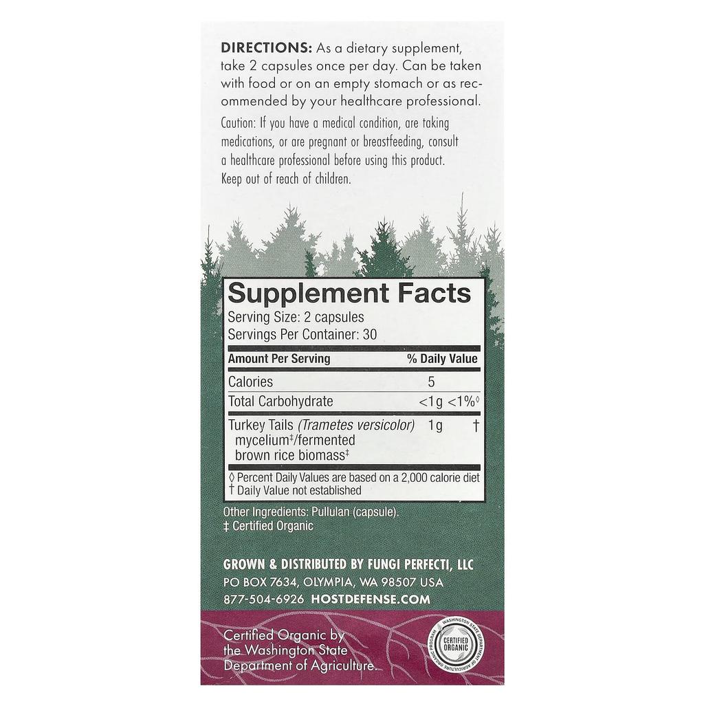 Mushrooms™, Cloud Mushrooms, 60 Capsules (0.5g Per Capsule)