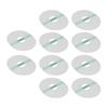10 шт. чехлов для датчиков овальной формы, водонепроницаемые, дышащие, для датчиков, для принятия душа