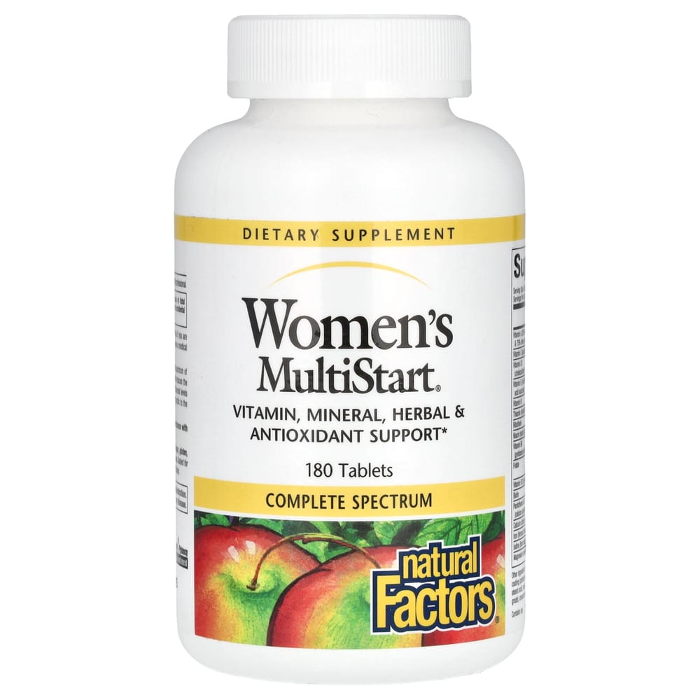 Natural Factors Women's MultiStart® 180 Tablets